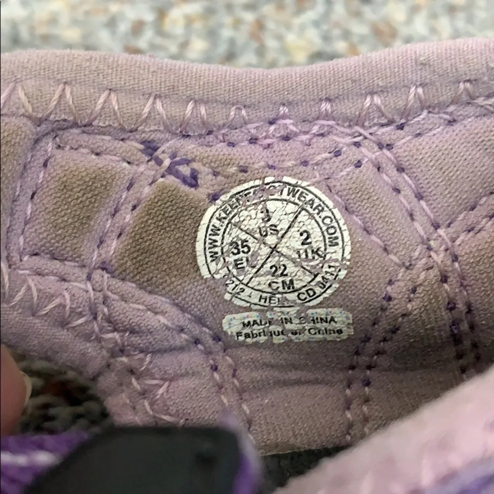 Keen Newport H2 Purple Water Shoes Girls size 3